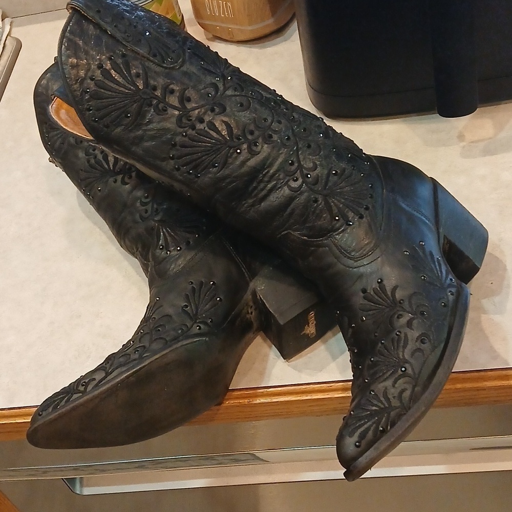 Old Gringo Women's Tammy Crystal Boot Sz 9B
